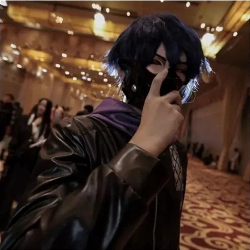Tokyo Ghoul  Kirishima Ayato Black Mask FRP 21*18cm Anime Cosplay Prop Present 07FC0E-D4 - KOEEK