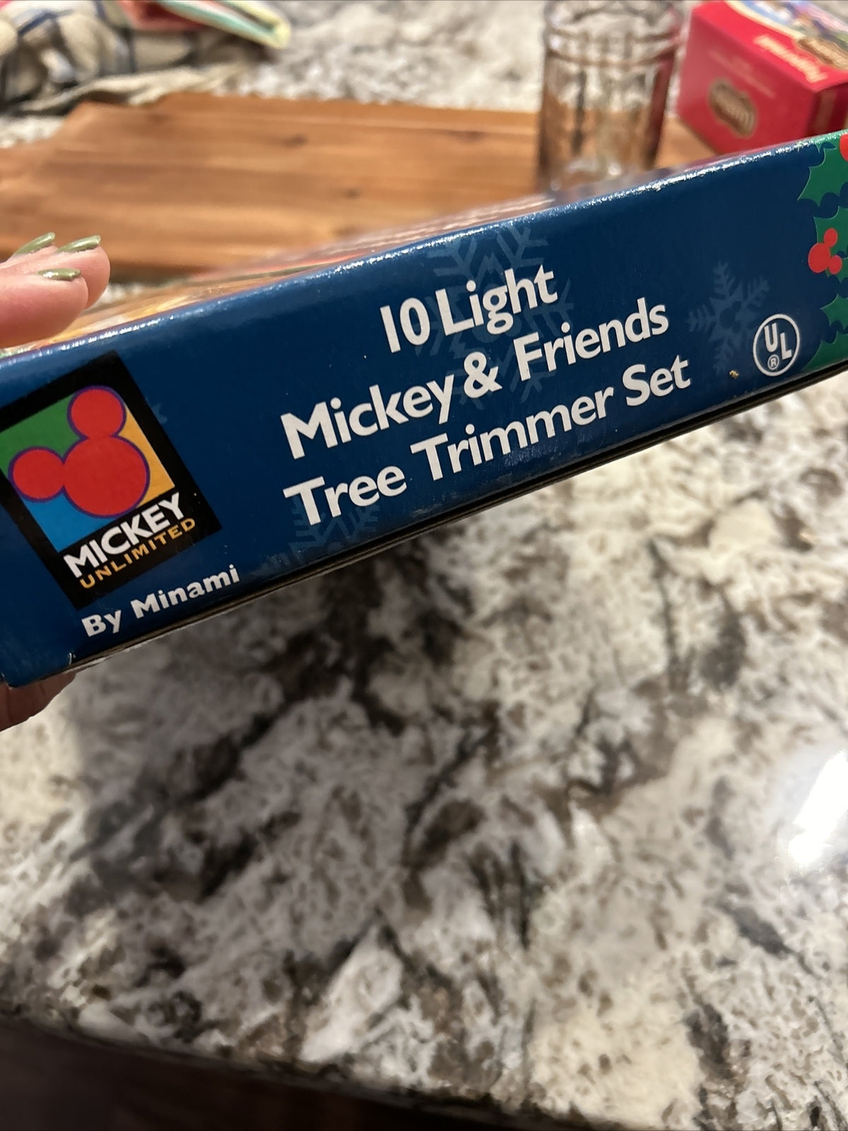 Disney Christmas Tree String Lights Mickey Mouse Goofy Donald  NIB DISNEY - KOEEK