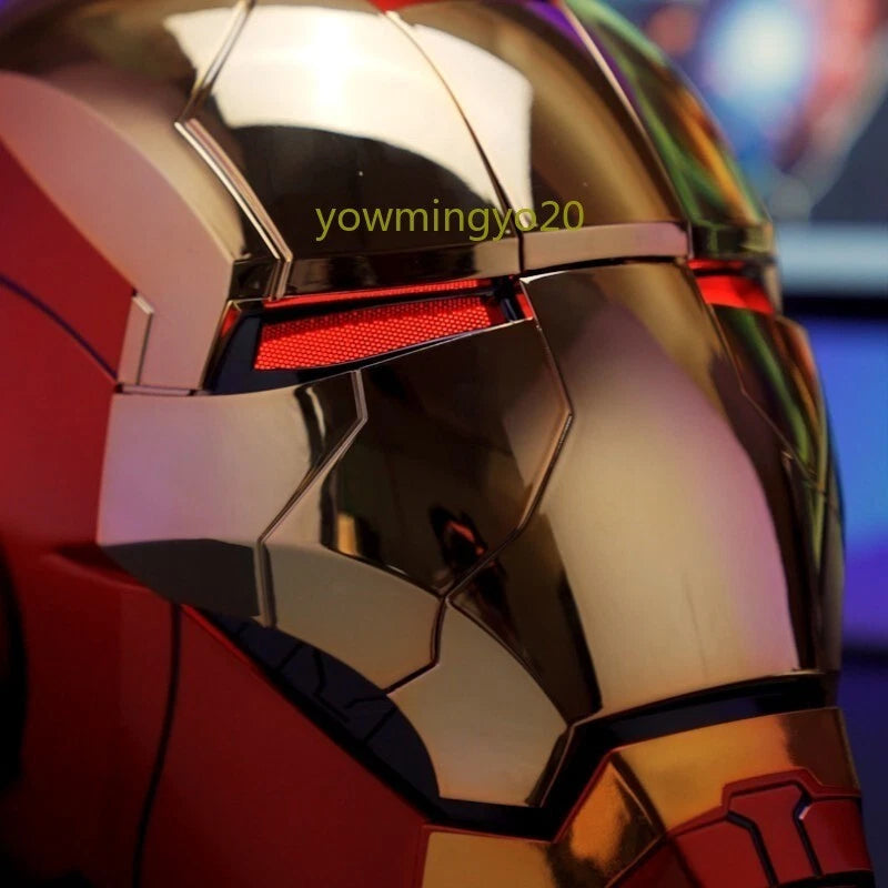 1:1 Iron Man MK5 Jarvis Deformable Voice Control Wearable Helmet Christmas Gift 07FC0E-D4 - KOEEK