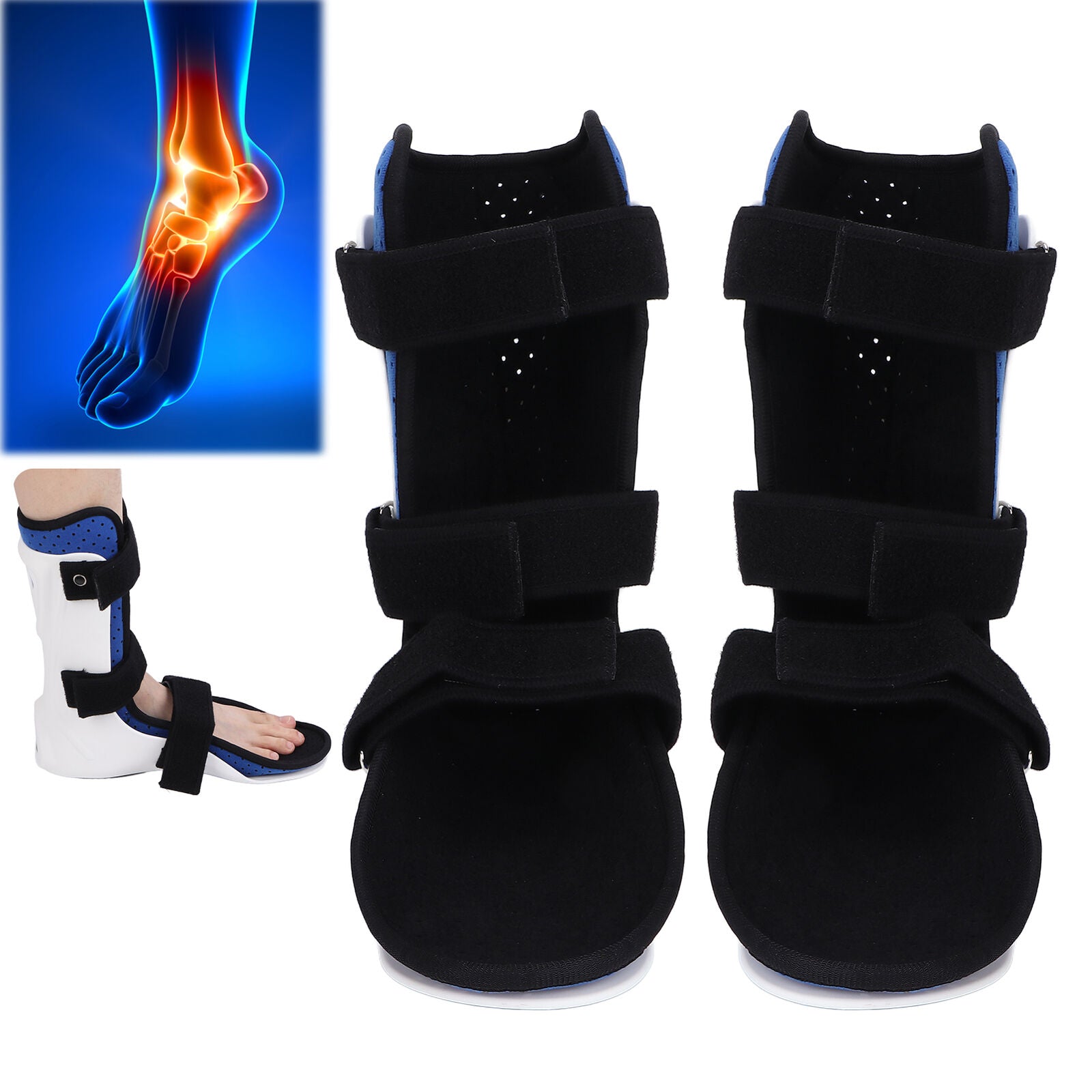 ny ankelfot ortose støtte Drop brace Polstret drop foot brace for foot drop US