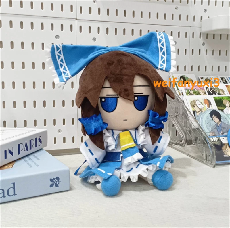 TouHou Project  Fumo 20CM Plush  blue Hakurei Reimu Toy Doll Christmas Gift 07FC0E-D4 - KOEEK