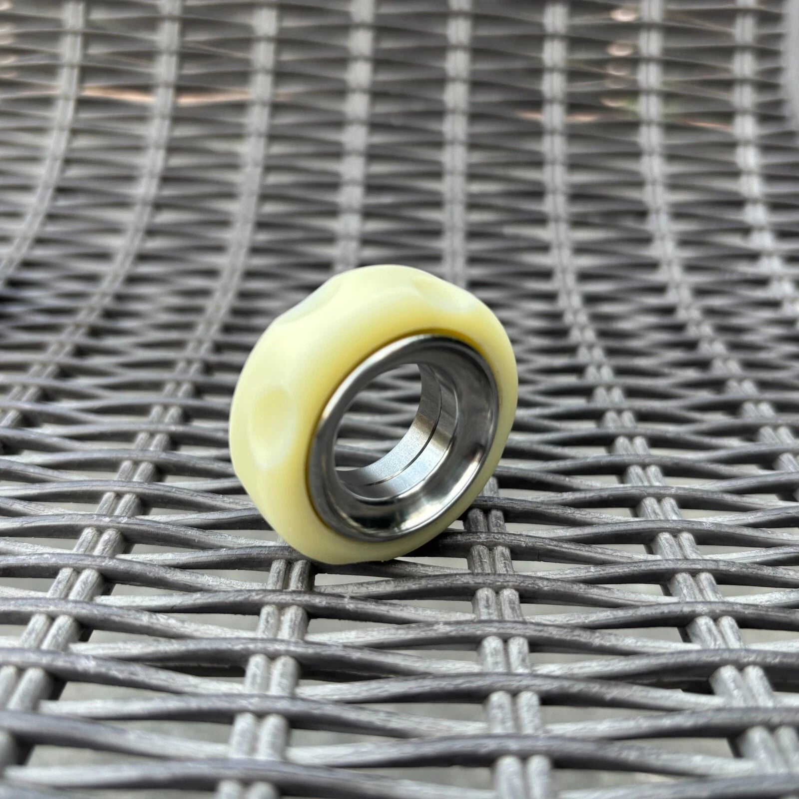 Mechanic Ring Tire Fidget Clicker Magnetic Slider Haptic EDC Toy Stress Relief 07FC0E-D4 - KOEEK