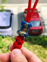Resin Knife Lanyard Bead Necklace Bracelet Paracord Pendant Making Bead EDC 07FC0E-D4 - KOEEK