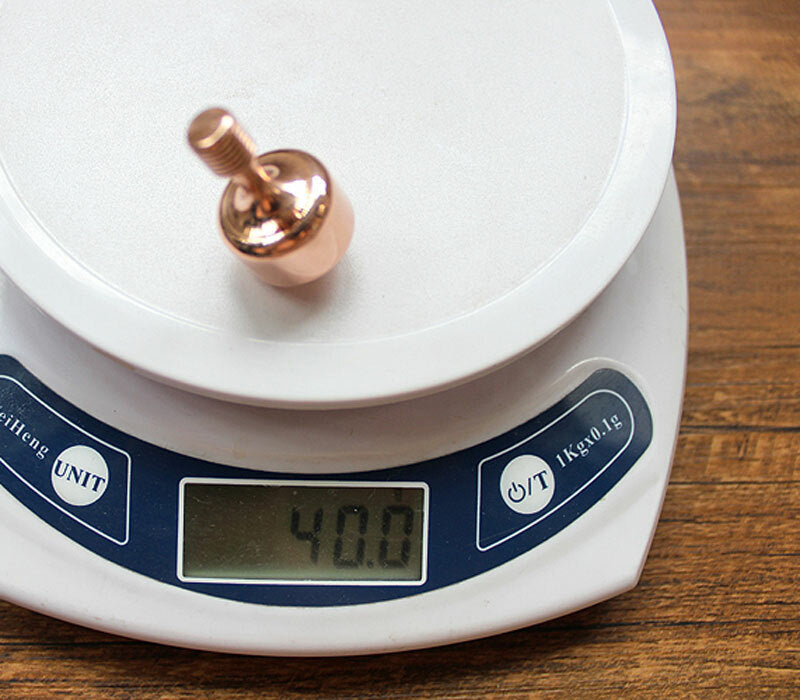 Handmade Solid Brass Precision EDC Toy Spinning Top Professional Ceramic Bead 07FC0E-D4 - KOEEK