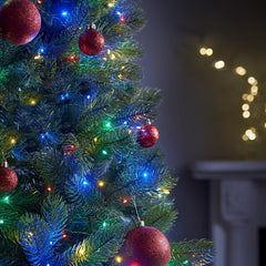 Noma Christmas LED Firefly Wire Plug In Micro Fairy String Outdoor Timer Lights NOMA - KOEEK