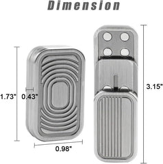 Push Card CP3 EDC Toy Fidget Sliders Toy Fidget Stress Relief Adults Metal Toys 07FC0E-D4 - KOEEK