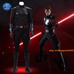 Star Wars Jedi Fallen Order Inquisitor Cal Costume Cosplay Suit Full Set Outfit 07FC0E-D4 - KOEEK