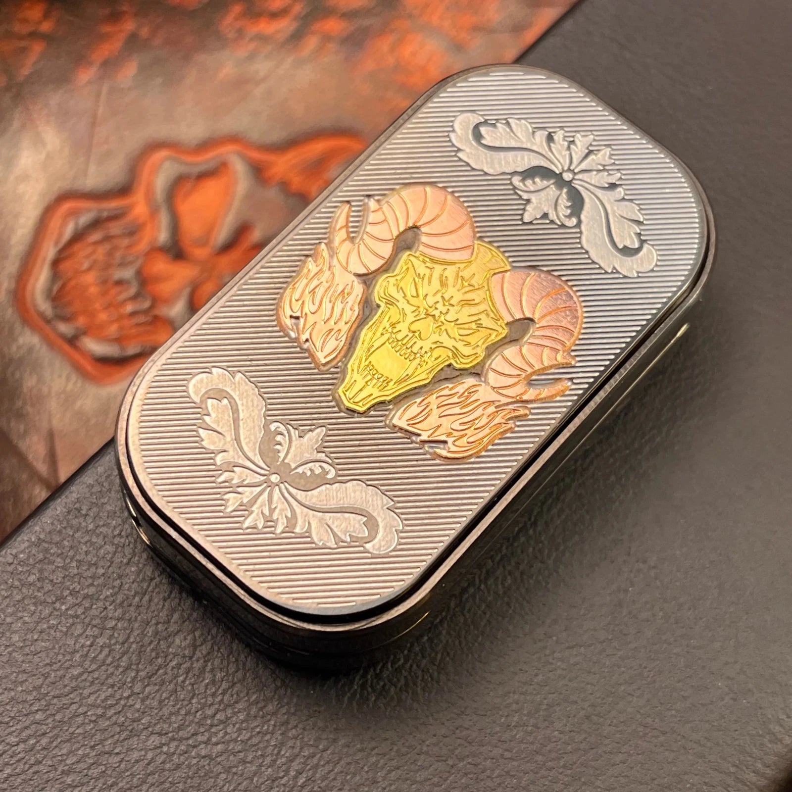 Demon Mechanical Dense Paragraph Dingding Push Slider Fidget For Adults Toy Gift 07FC0E-D4 - KOEEK
