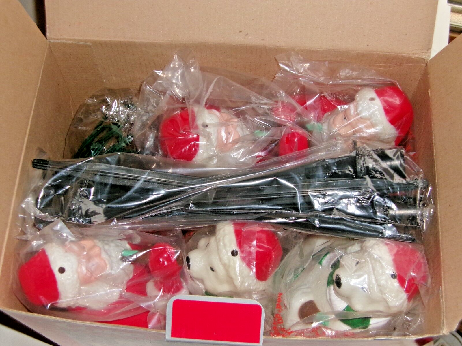 Coke Coca-Cola Christmas Lawn Light Collection, Santa Claus and Polar Bear COKE - KOEEK