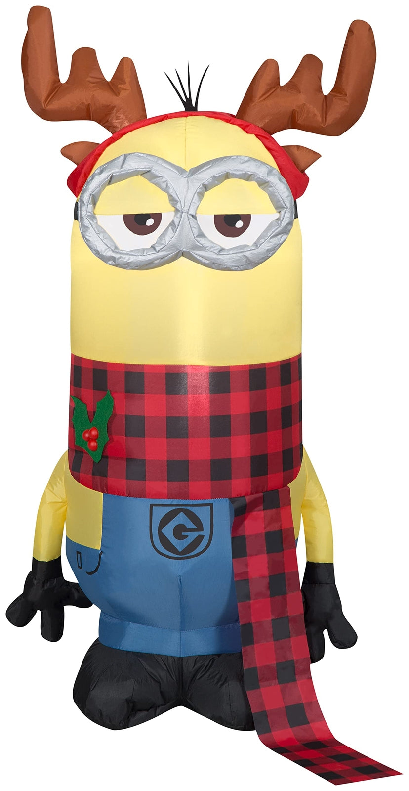 Minion Kevin Airblown Inflatable Christmas Decoration with LED Lights 42 Inch 07FC0E-D4 - KOEEK