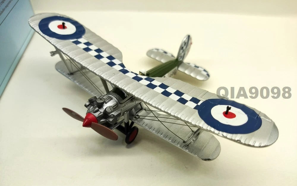 1/72 Scale WWI UK Air Force Bristol Bulldog Aircraft Metal + Plastic Model 07FC0E-D4 - KOEEK