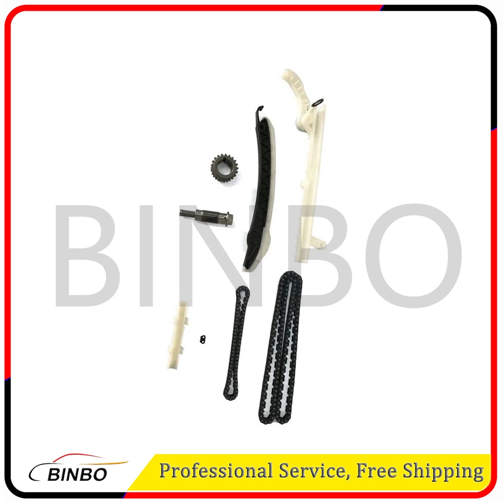 7pcs Timing Chain Tensioner Kit For Benz A180 B200 CLA220 CLS260 C200 M270 M274 07FC0E-D4 - KOEEK