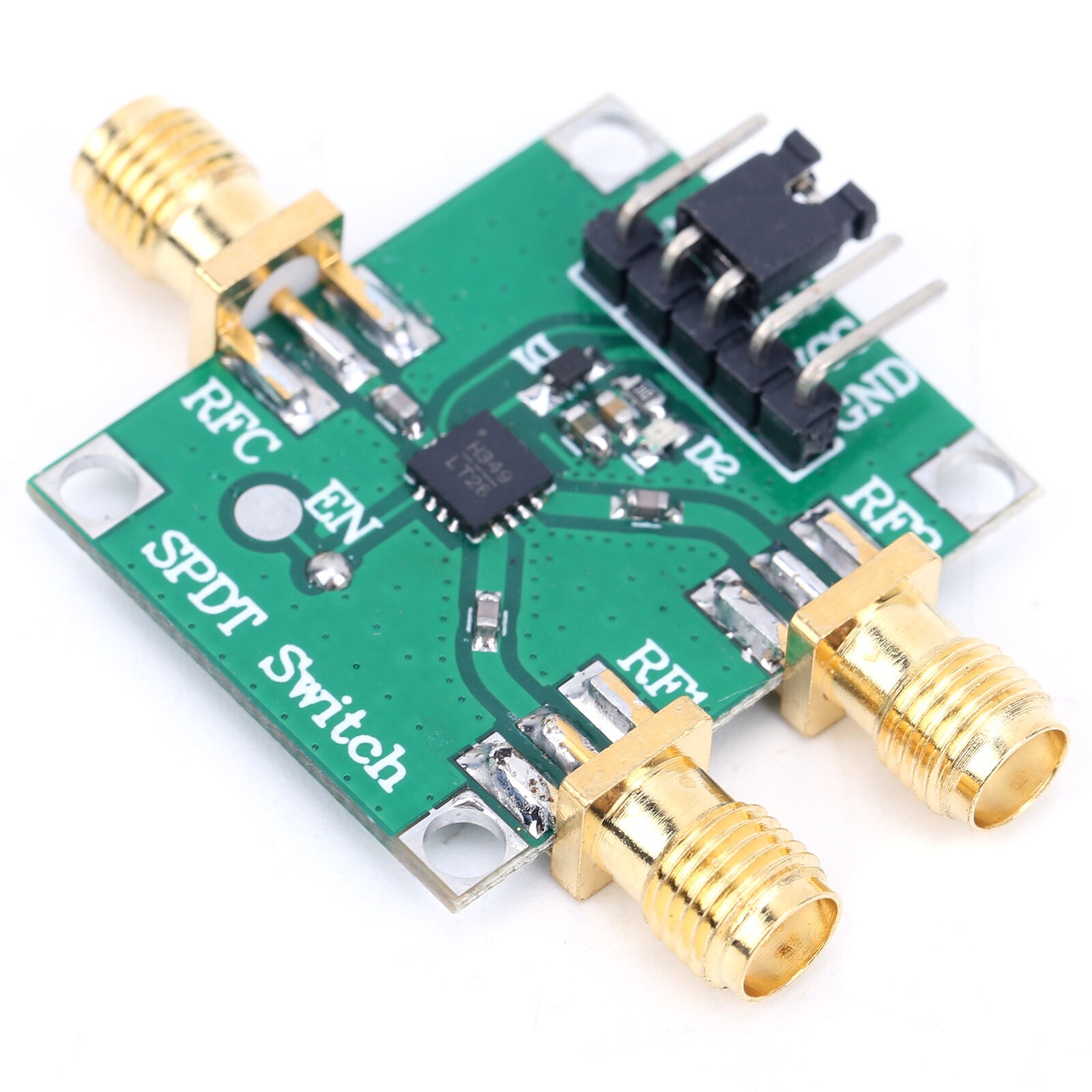 new 3V‑5V RF Switch Module Single-Pole 2 Throw Board 50Ohms Impedance SMA Interface koeek - KOEEK