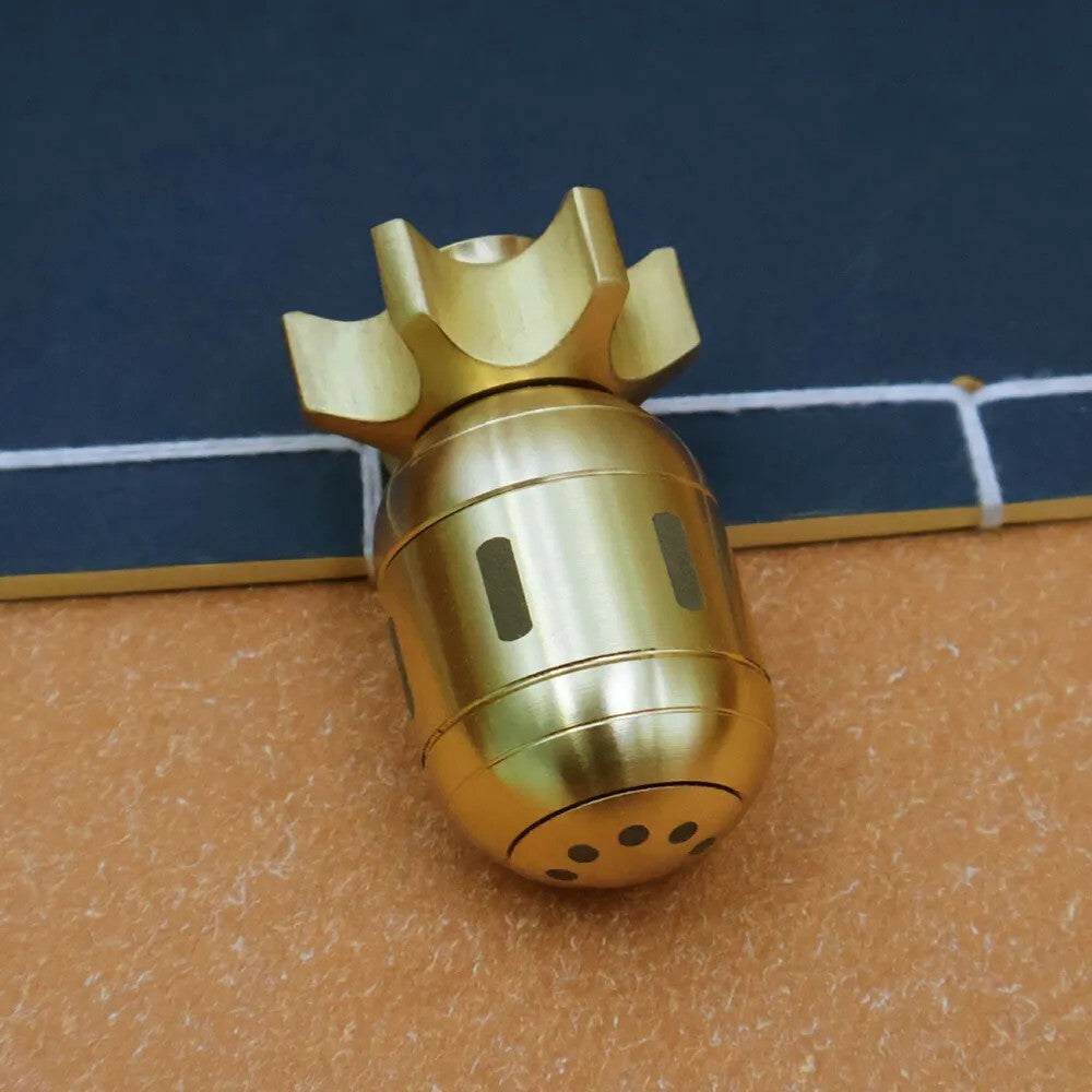 Fidget Spinner Pure Brass Rocket Modeling Relax Stress Relief Gift EDC Metal Toy 07FC0E-D4 - KOEEK