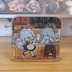 Anime Honkai: Star Rail Robin Shopkeeper Acrylic Desktop Stand Figure Collection 07FC0E-D4 - KOEEK