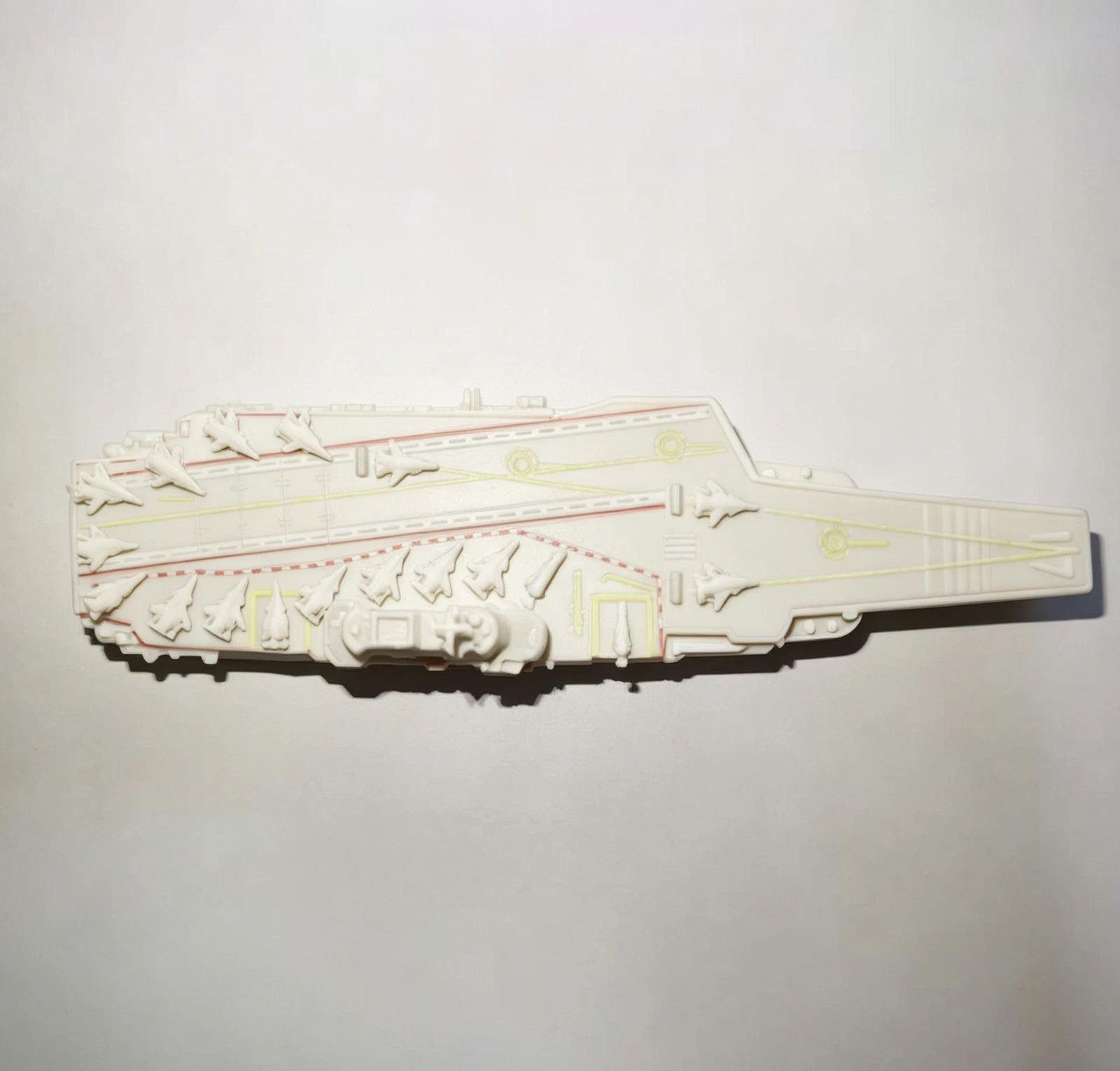 1/2000 PLA Navy Shandong Aircraft Carrier CV-17 3D Printed Model w/ Base 07FC0E-D4 - KOEEK