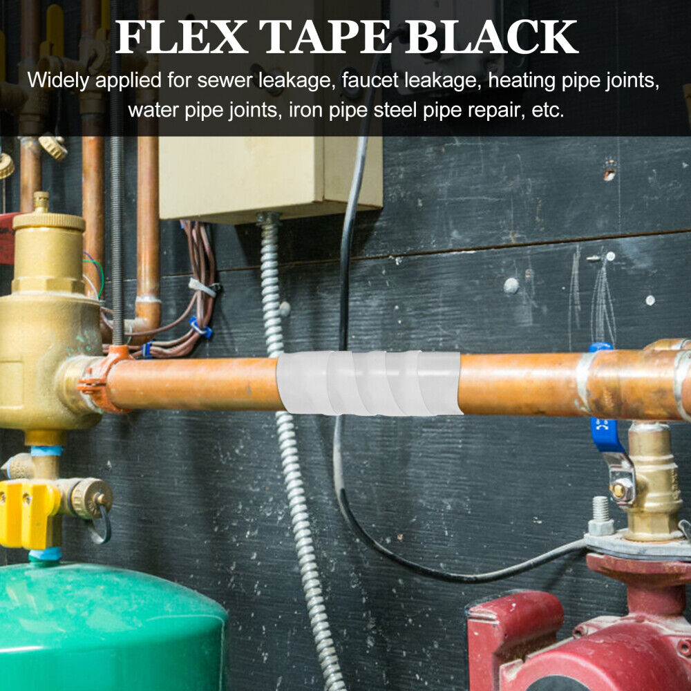 new tape for leaks Pipe Sealing Tape Waterproof Pipe Flex Rubberized Seal Tape koeek - KOEEK