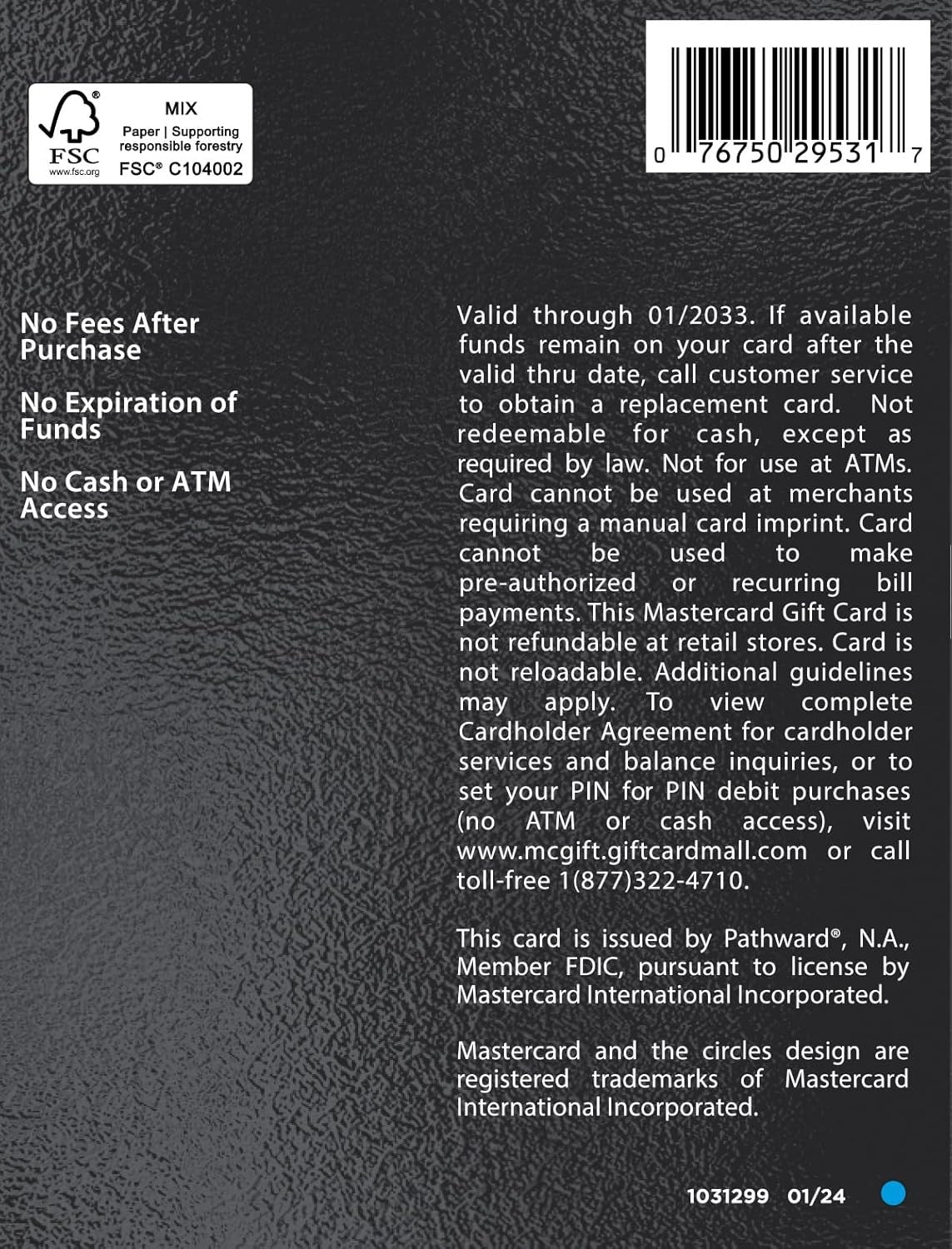 new $200 Mastercard Gift Card (plus $6.95 Purchase Fee) MASTERCARD - KOEEK
