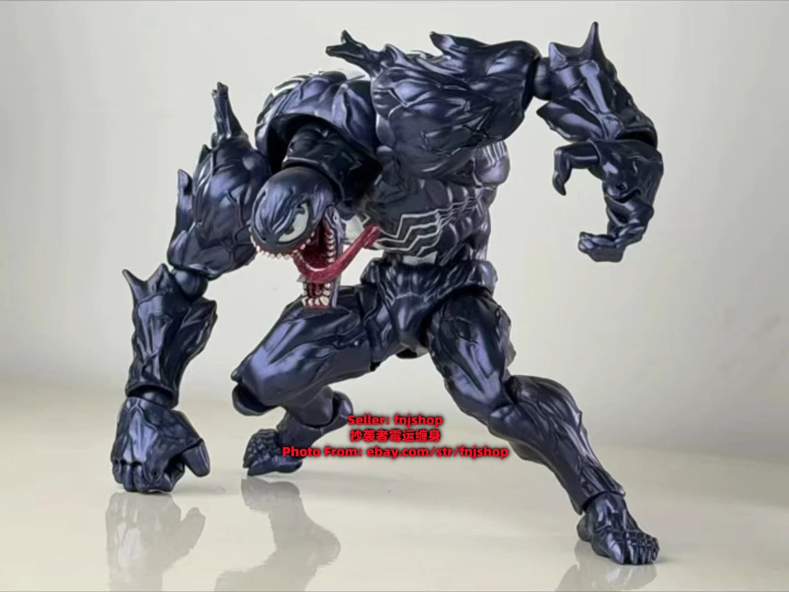 Hot- PC Toys The Amazing Venom Symbiote Blue Ver. 1/12 Action Figure Model PC_TOYS - KOEEK