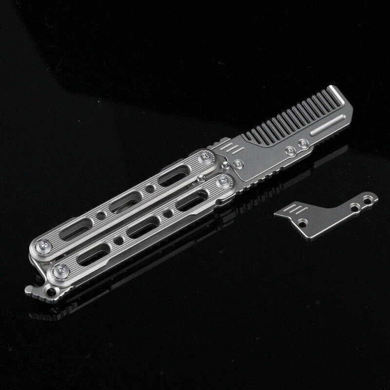 EDC Titanium Alloy Comb Utility Opener Portable Outdoor Multi-funtion Tool 07FC0E-D4 - KOEEK