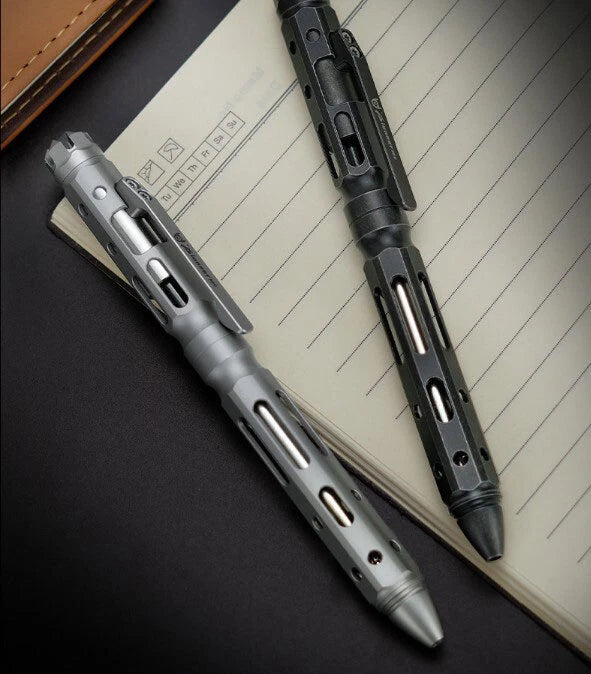 EDC Titanium Practical Ballpoint Pen Signature Working Pocket Mechanist Pen 07FC0E-D4 - KOEEK
