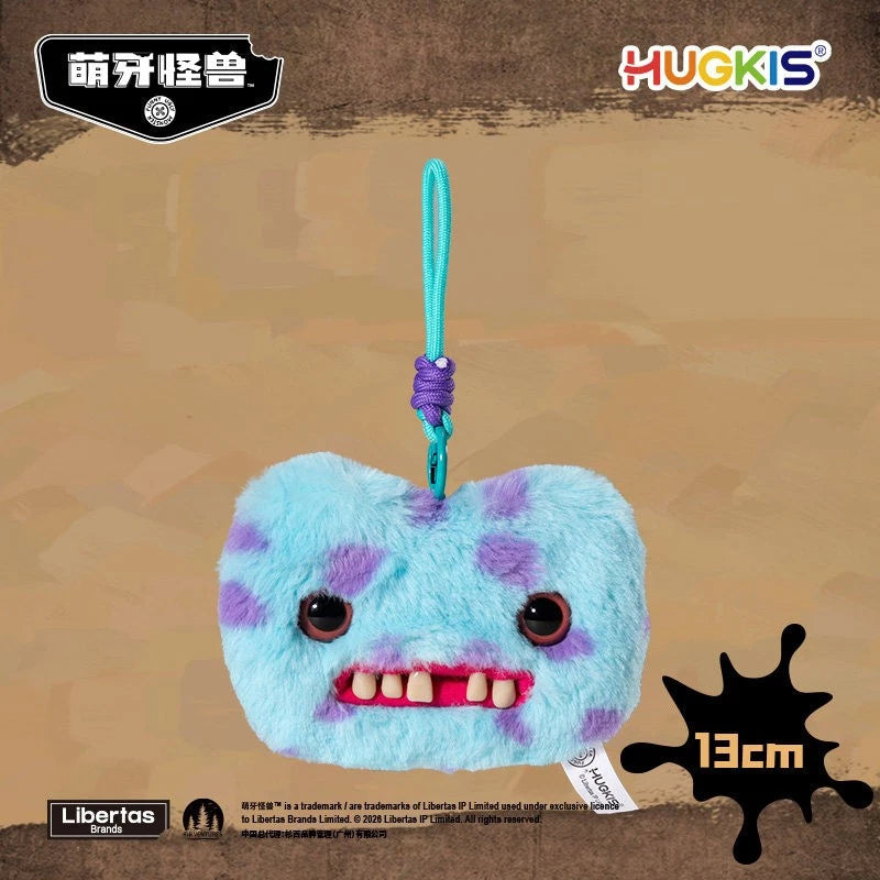 HUGKIS x Fuggler Funny Ugly Gaptooth McGoo Plush Coin Purse Keychain Bag Charm FUGGLER - KOEEK