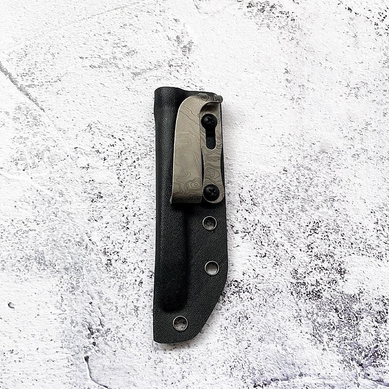 Titanium Outdoor Multi Tool EDC Tea Knife Ice Pick Tea Cake Pick with K Sheath 07FC0E-D4 - KOEEK