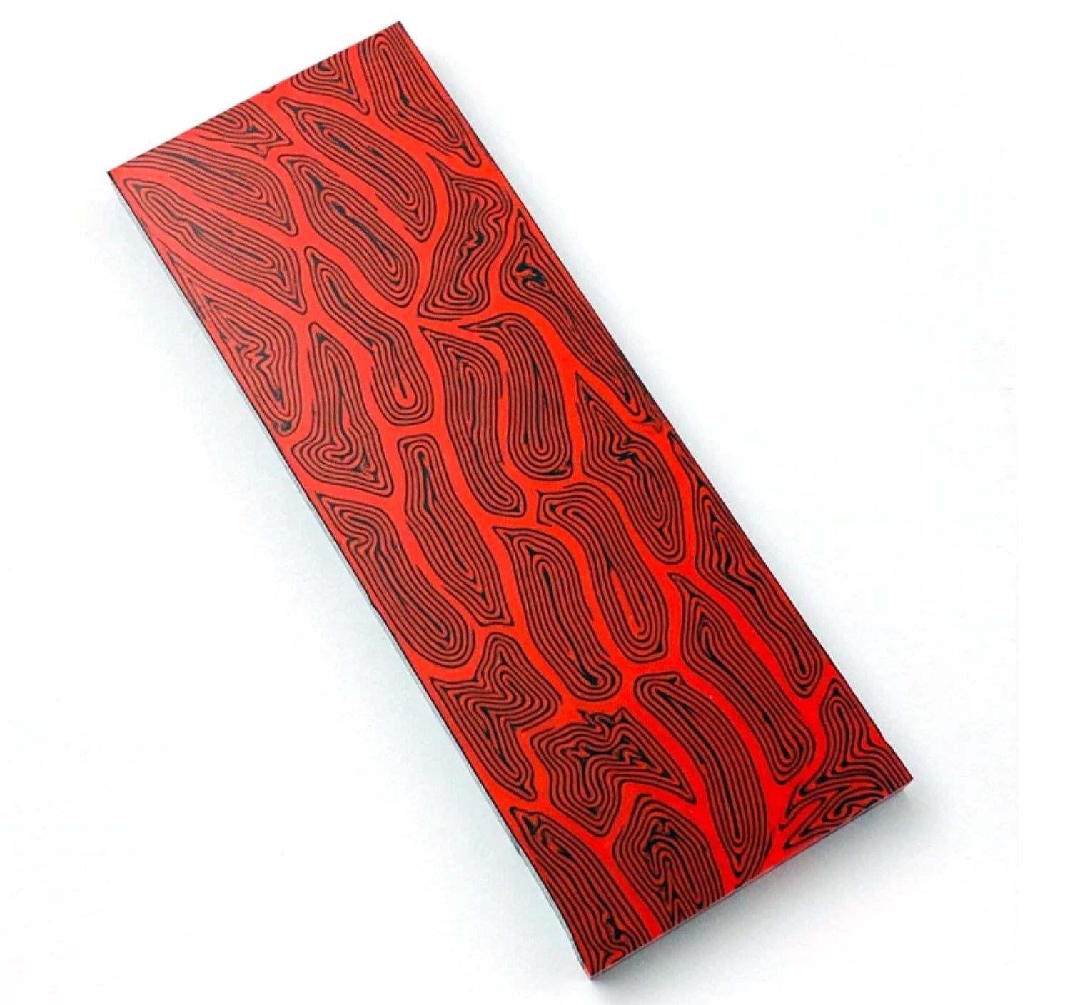 2pcs G10 Knife Handle Material Blanks Scales Composite Damascus Pattern DIY EDC 07FC0E-D4 - KOEEK