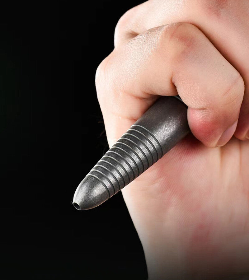 EDC Outdoor Titanium Alloy Ballpoint Signature Business Office Pen G2 Refills 07FC0E-D4 - KOEEK