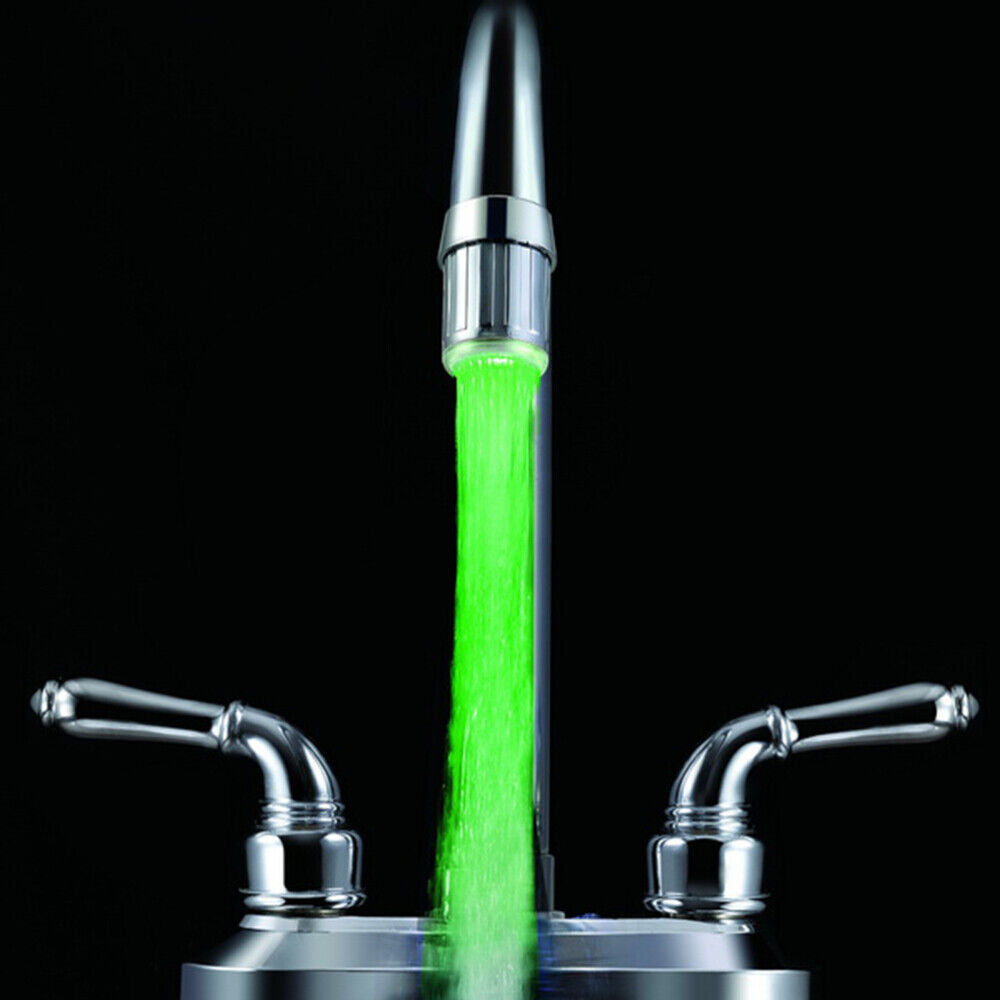 new  Easy Installation Faucet Light Colorful Light-emitting Diodes koeek - KOEEK