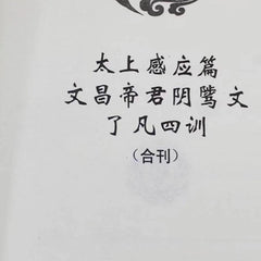 Liao Fan's Four Lessons Simplified Pinyin Recitation Buddhist Sutra Textbook 07FC0E-D4 - KOEEK