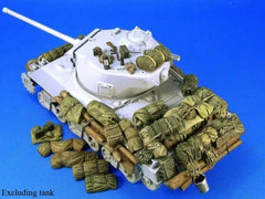 1/35 Resin Assembly Model Kit US M4 Sherman Tank Outfit Pack Modification Parts 07FC0E-D4 - KOEEK