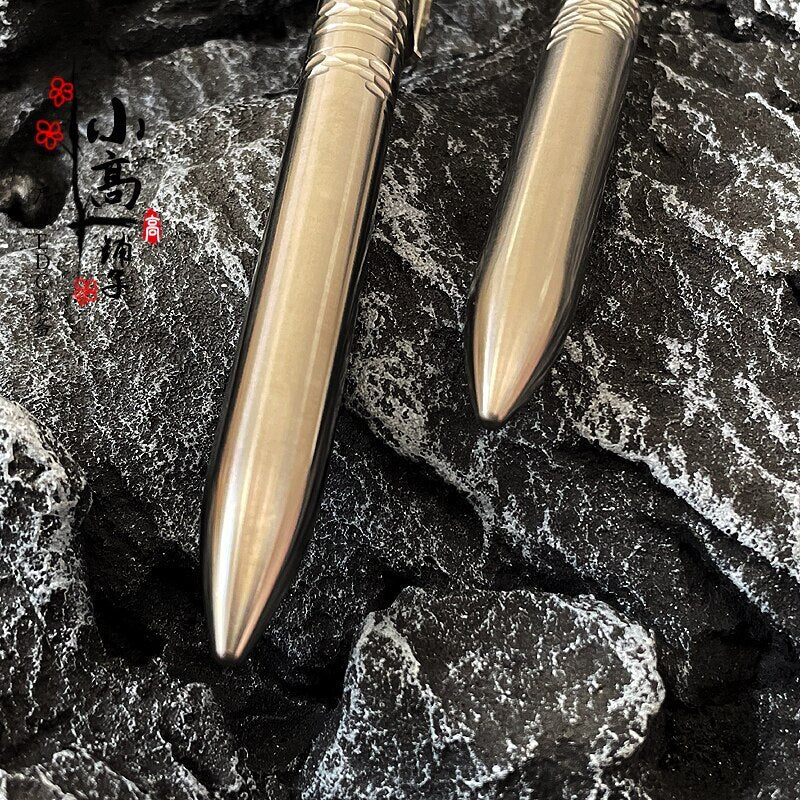 Titanium Fountain Pen EDC Business Office Student Signature Stationery Pen Gift 07FC0E-D4 - KOEEK