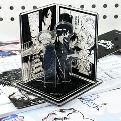 Anime Bungo Stray Dogs Dazai Osamu Scene Acrylic Desktop Stand Figure Collection 07FC0E-D4 - KOEEK
