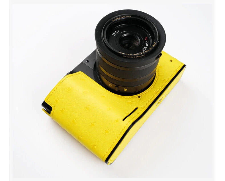Half Case For ZEISS ZX1  Leather Insert Camera Cover Kontice  Handmade KONTICE - KOEEK