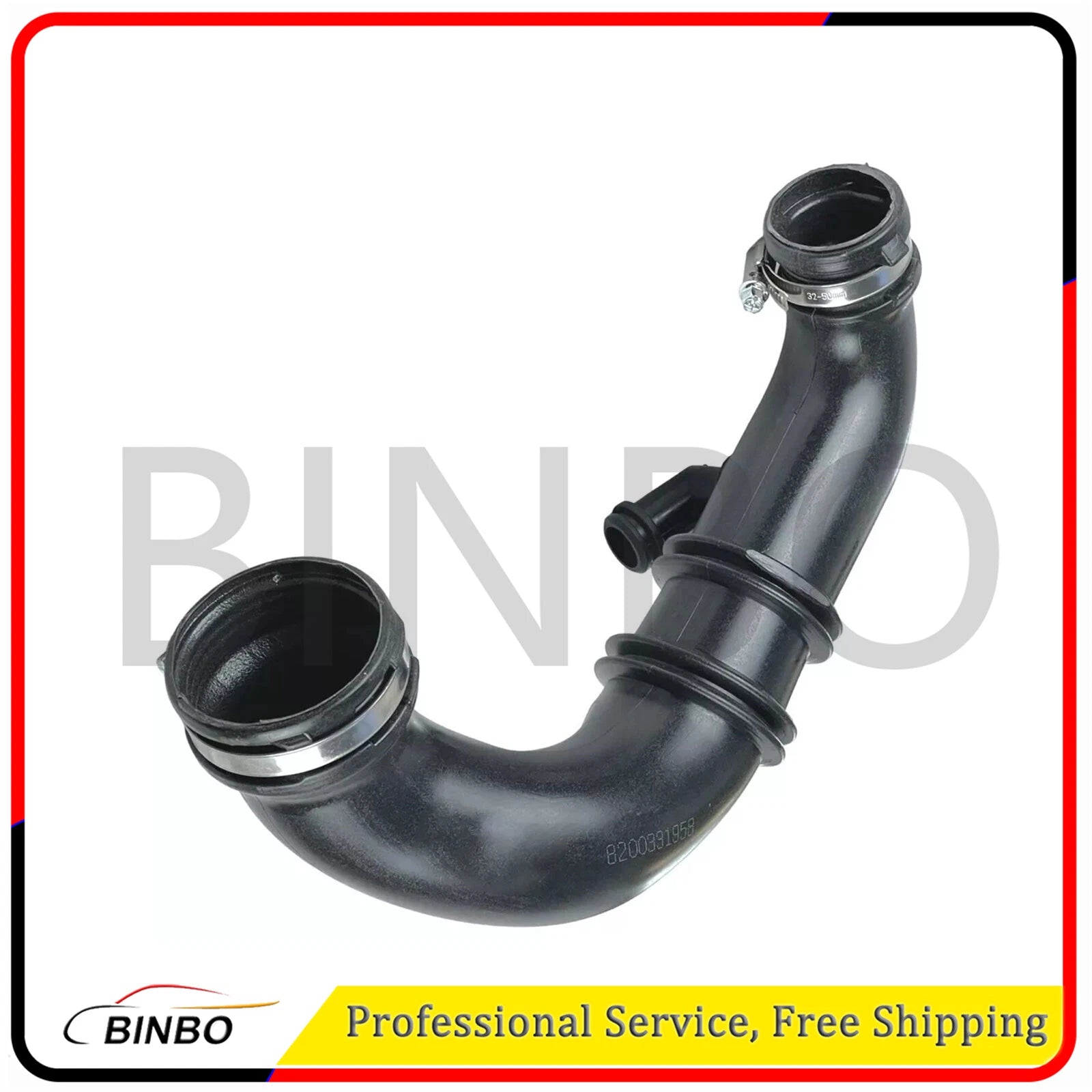 8200331958 Intercooler Turbo Hose Pipe Fit For Renault Twingo 1.5 DCI 2007-2014 07FC0E-D4 - KOEEK
