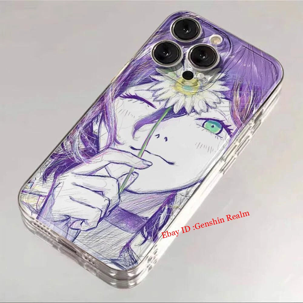 Anime Chainsaw Man Reze Cute Custom Phone Case Figure Collection Gift 07FC0E-D4 - KOEEK
