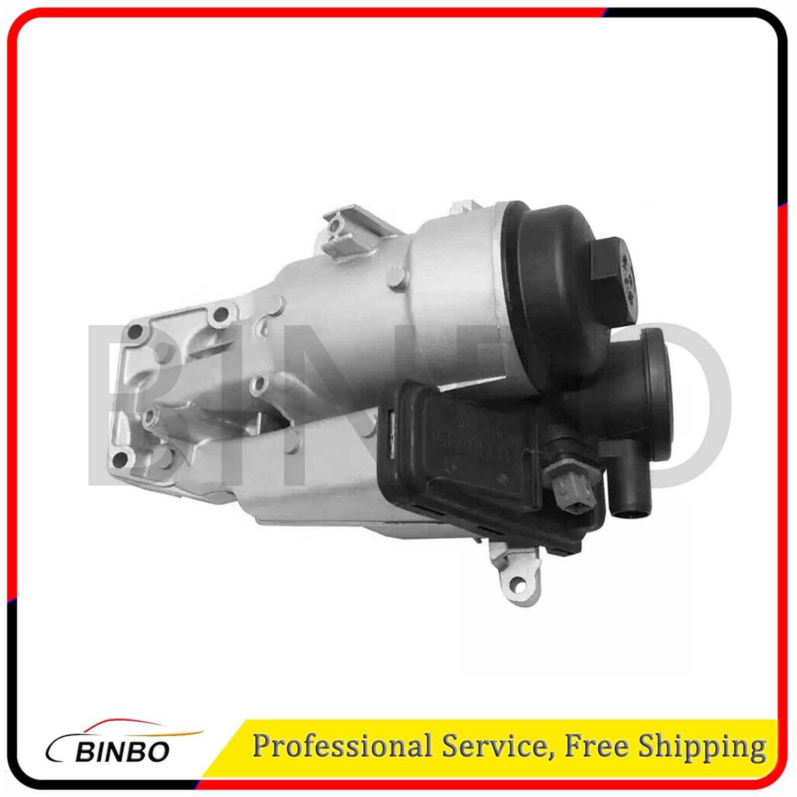 Oil Filter Housing for 04-16 Volvo S40 V50 S60 V60 XC60 XC70 C30 C70 31338685 07FC0E-D4 - KOEEK