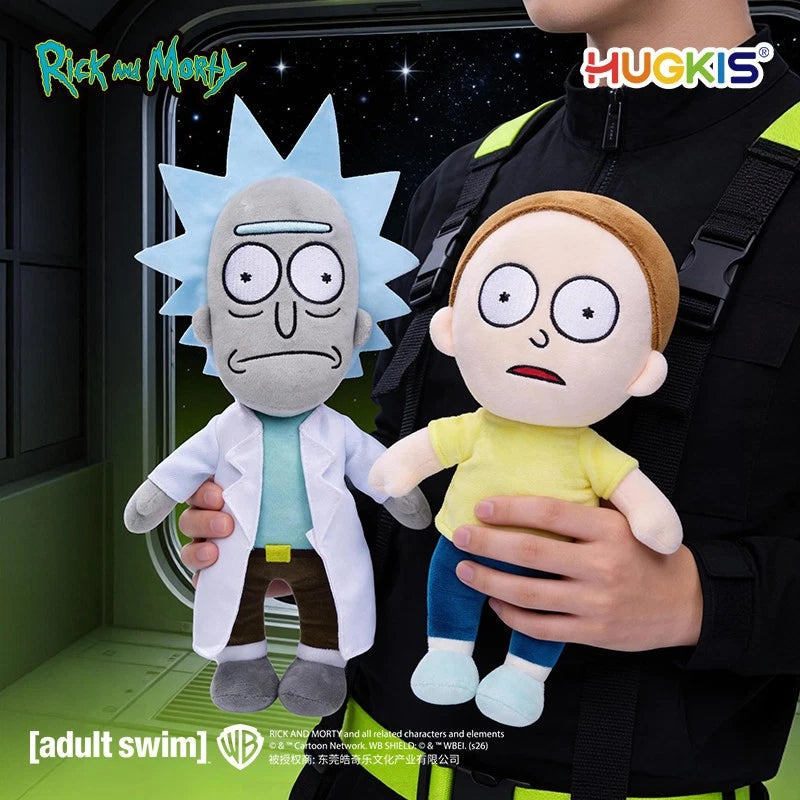 HUGKIS Rick and Morty Posable Skeleton Plush Rick Action Figure in Stock 07FC0E-D4 - KOEEK