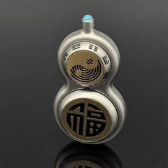 Multifunctional Gourd EDC Fidget Toys Fun Mechanical Ratchet Fidget Spinner Gift 07FC0E-D4 - KOEEK