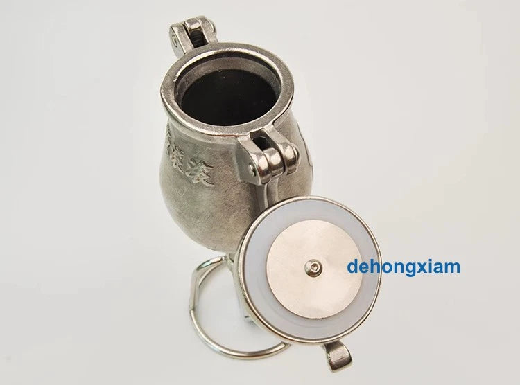 360ML Stainless Steel Popcorn Machine Hand Cannon Food Amplifier Decoration 07FC0E-D4 - KOEEK