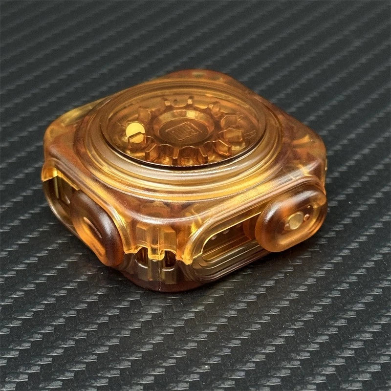 EDC Fidget Toy Multi-functional - Amber Plastic Decompression Toy Fidget Clicker 07FC0E-D4 - KOEEK