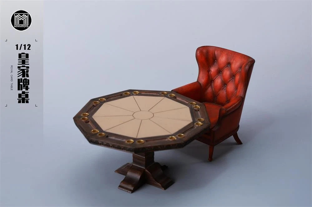 MMMTOYS 1/12 Royal Card Table Chair Set Scene For 6-Inch Action Figure Toys MMMTOYS - KOEEK
