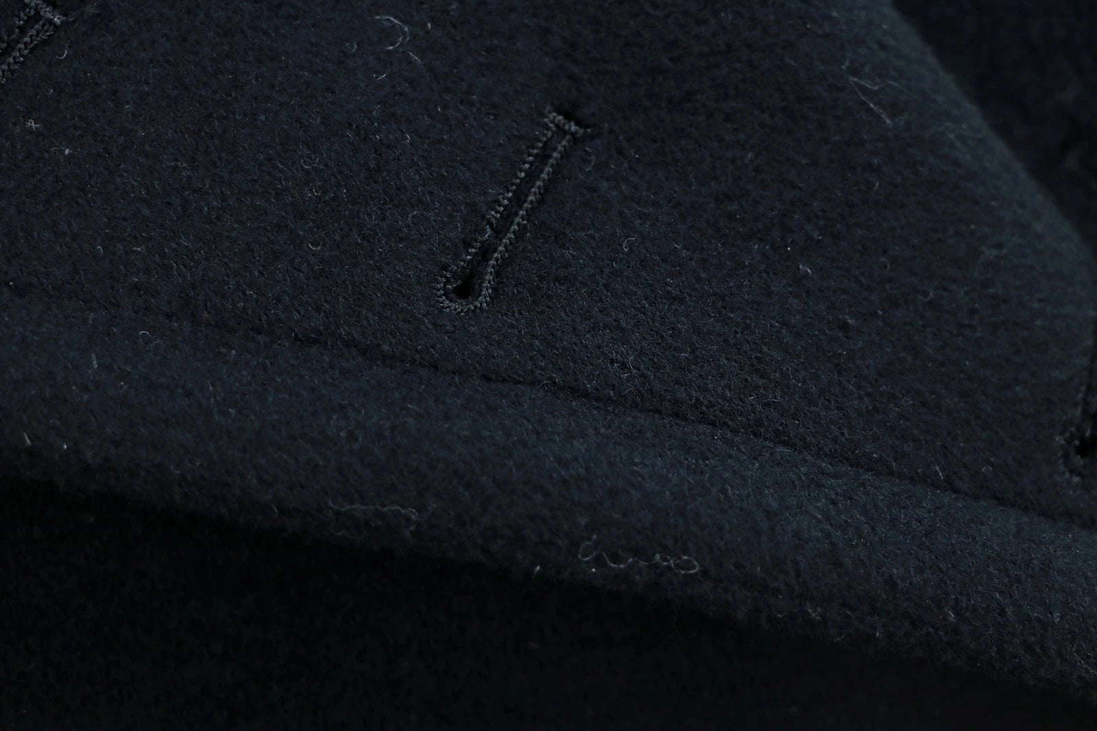 Replica Soviet Navy M69 Winter Black 12-Button Woolen Overcoat Cold Resistant 07FC0E-D4 - KOEEK