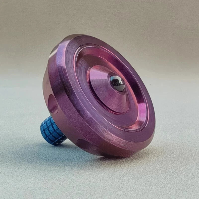 Titanium Alloy Spinning Top EDC Toy Top Spinner Mental Stress Relief Fidget Toys 07FC0E-D4 - KOEEK