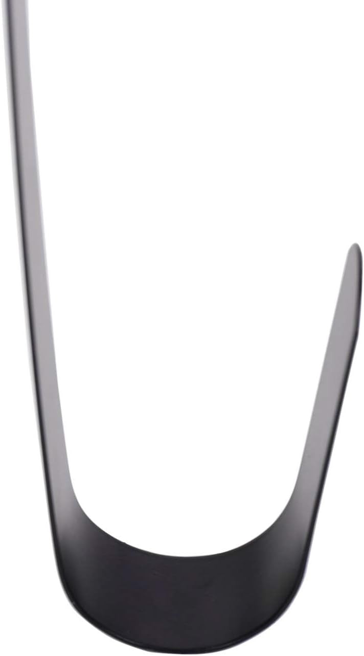 new Sattiyrch 12" Wreath Hanger for Front Door,Steel Over The Door Black SATTIYRCH - KOEEK