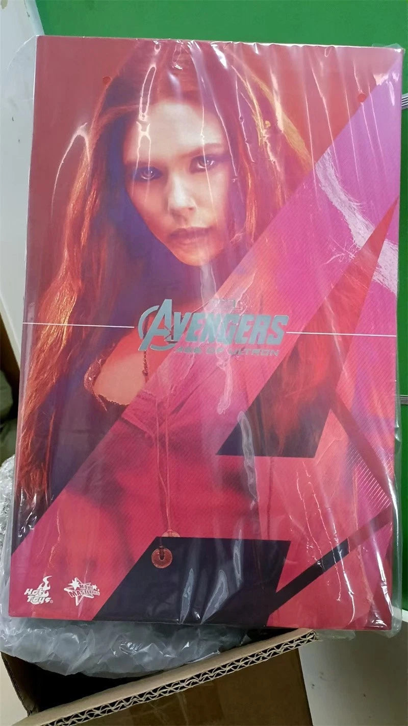 In Stock！HotToys 1/6 MMS301 Avengers 2 Age of Ultron Scarlet Witch Figure Toy 07FC0E-D4 - KOEEK