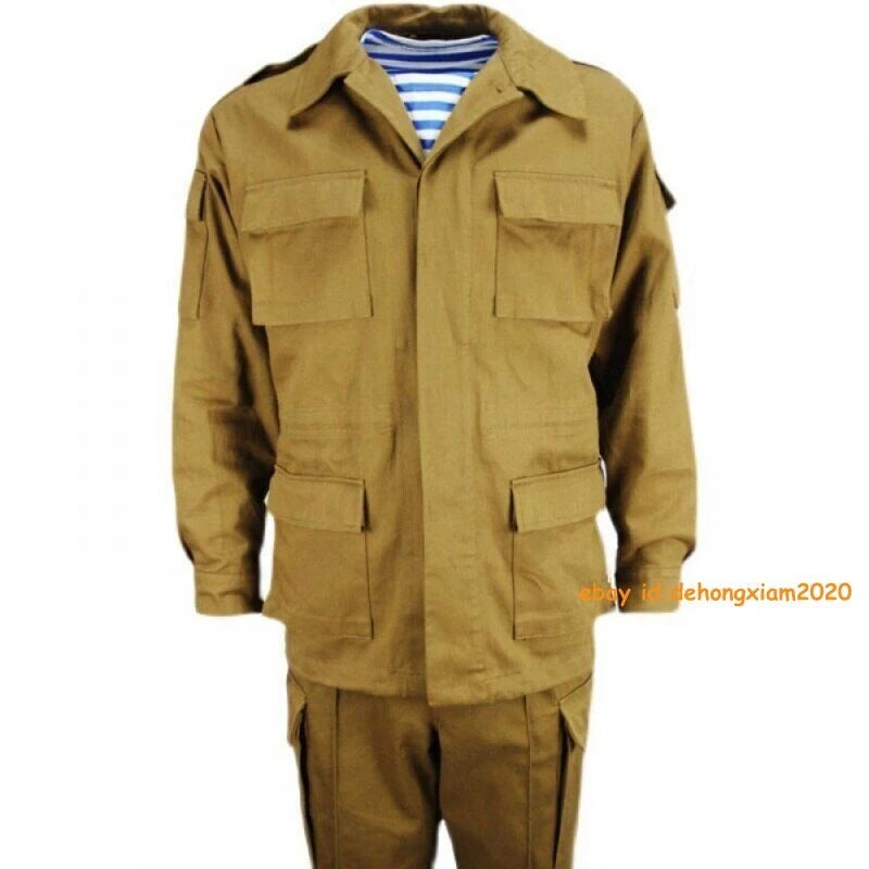 Soviet M81/M88 Combat Suit Afghanka Summer Training Uniform Set Top + Pantaloni 07FC0E-D4 - KOEEK