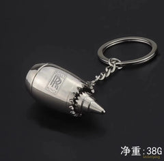 Boeing Airbus Ation Aircraft Engine Keychain Bag Pendant Creative Gift 07FC0E-D4 - KOEEK