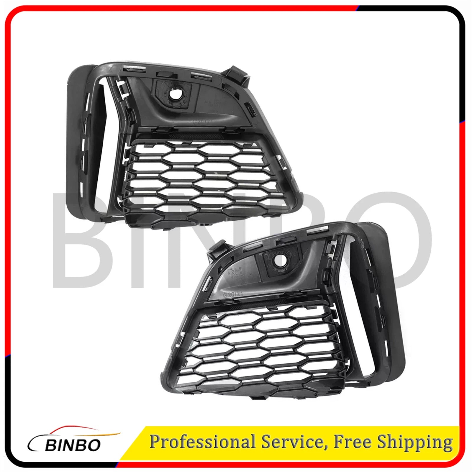 FOR BMW G20 G21 FRONT BUMPER SIDE GRILL AIR INLET OPEN LEFT RIGHT 1 PAIR 07FC0E-D4 - KOEEK
